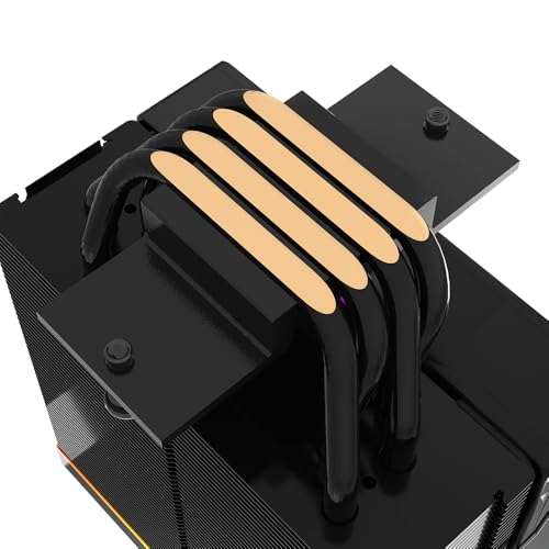 TZMRIT KF420 DGT ARGB CPU Cooler with temperature display, for Intel LGA 1700/1200/115X/1851/1366/2011, for AMD AM4/AM5 (BK) - Image 4