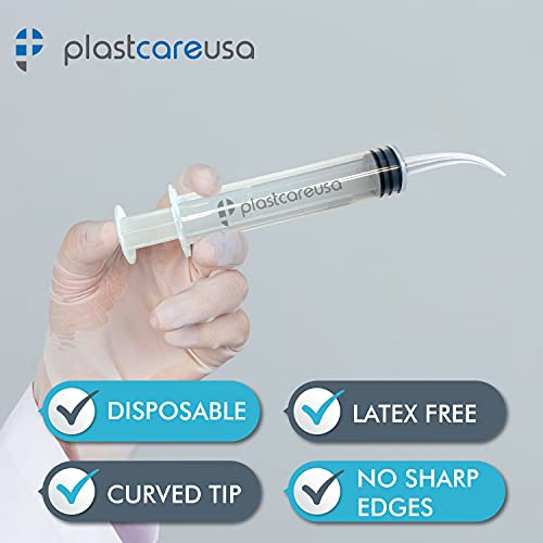 Plastcare Usa S12CC 50 Curved Tip Irrigation Syringes  thumb #5
