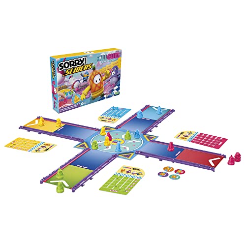 Hasbro Sorry! Sliders Fall Guys Ultimate Knockout Juego de Mesa miniatura 3