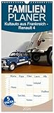  Familienplaner 2026 - Kultauto aus Frankreich - Renault 4 mit 5 Spalten (Wandkalender, 21 x 45 cm) CALVENDO: Der Renault 4, vom Alltagsauto zum beliebten Klassiker