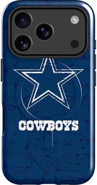 Skinit Impact Phone Case Compatible with iPhone 17 Pro Max Magsafe - Officially Licensed NFL Dallas Cowboys Design