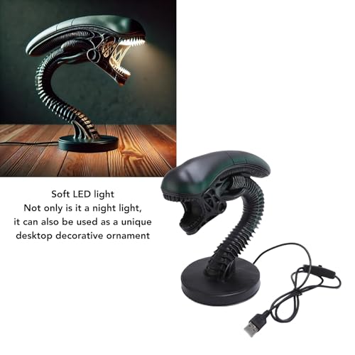 Alien veilleuse cadeau original lampe de bureau éclairage lecture - 2