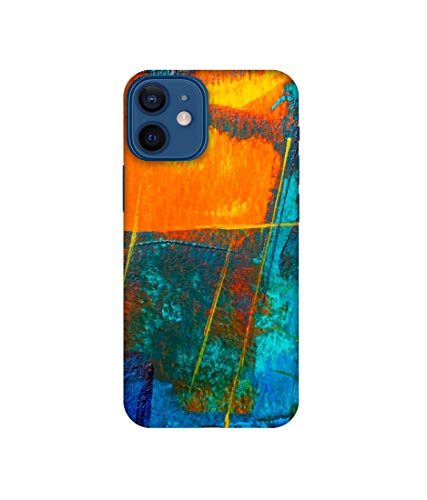 Image of Amazon Brand - Solimo Designer Color Pattern 3D Printed Hard Back Case Mobile Cover for Apple iPhone 12 Mini