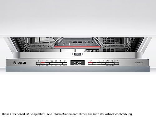Bosch Geschirrspüler vollintegriert mit Besteckkorb und AquaStop