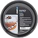 Price comparison product image Chef Aid Non-Stick Cake Tin, Round Cake Pan with Fixed Base for Leak Free Baking, Fridge and Freezer Safe. Grey, 23 x 3.8 cm
