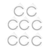 アコースティックギター ロ デ インレイ サウンドホール フラワー ステッカー 41インチ ギターアクセサリー用 8個