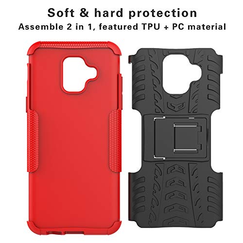 Labanema Custodia per Galaxy A6 2018, Kickstand