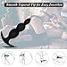 Butt Plug Anal Plug Set for Anal Sex, PALOQUETH Silicone Anal Plug Toy Kit Anal Beads for Comfortable Long-Term Wear 3 Small Butt Plugs
