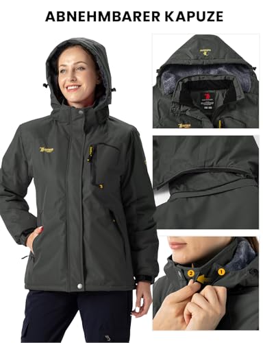 Jagdjacke für Damen von Donhobo – Winter Outdoor Wanderjacke