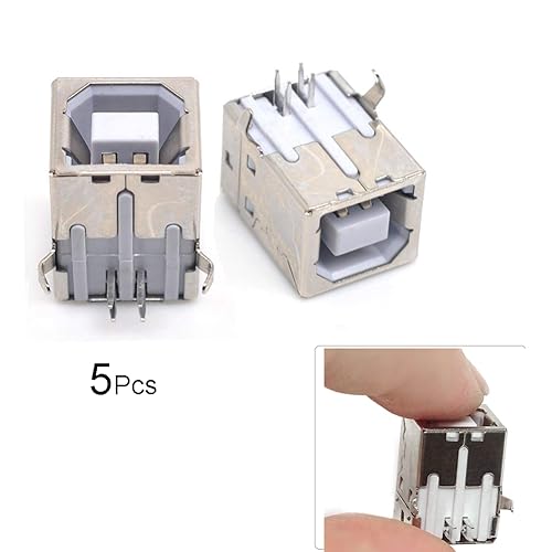 Conector USB 2.0 Tipo B Hembra 4-Pin x5 miniatura 2