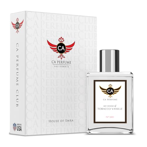 CA Perfume Impression of Tobacco Vanille for Men Amber Spicy Fragrance Long Lasting Mens Cologne Eau De Parfum 1.7 Fl Oz 50ml