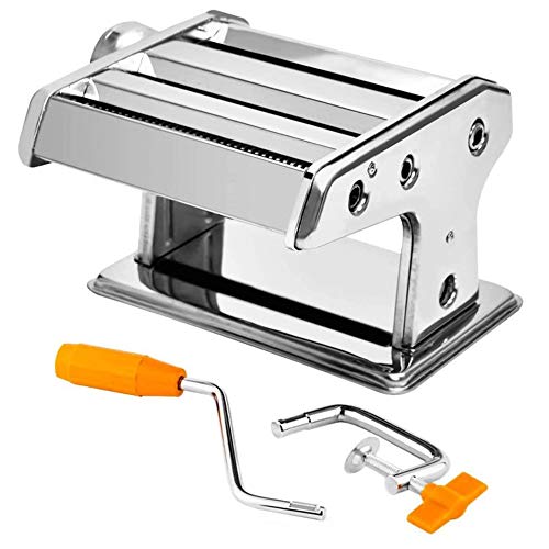 Machines à Pâtes Manuelles, Laminoir à Pâtes, Machine a Pates, Machine à pâtes et raviolis, Pasta Maker est parfait pour les pâtes, les pâtes, les...
