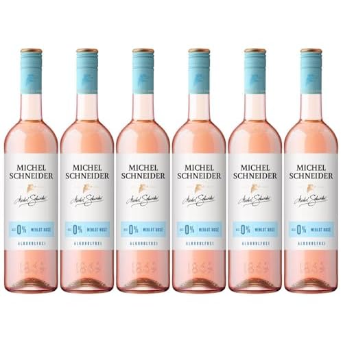 Michel Schneider Merlot Rosé Lieblich Alkoholfrei (6 x 0.75 l)