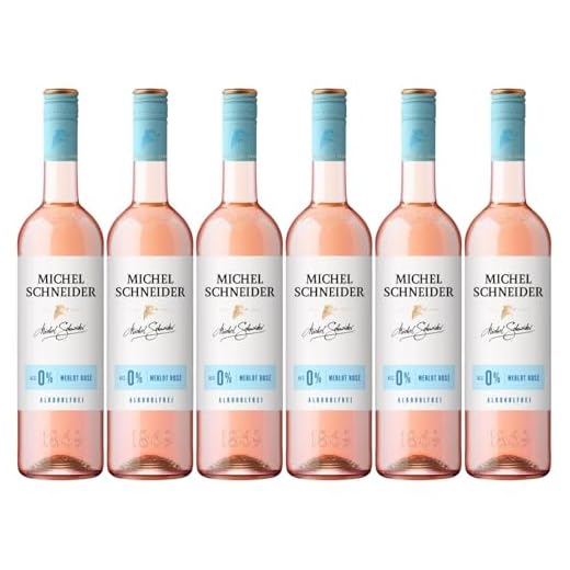Michel Schneider Merlot Rosé Lieblich Alkoholfrei (6 x 0.75 l)