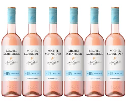 Michel Schneider Merlot Rosé Lieblich Alkoholfrei (6 x 0.75 l)