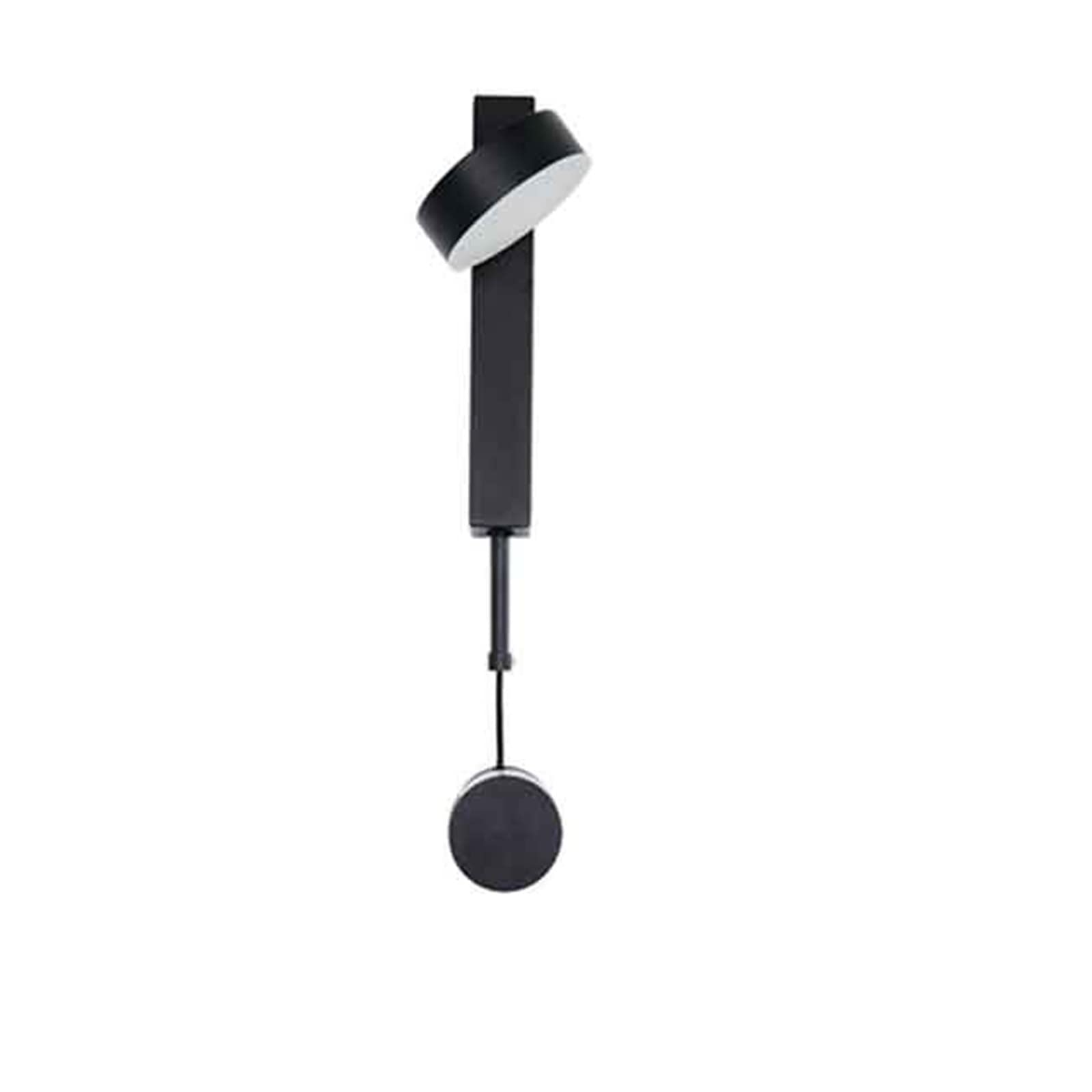 KXEcoLife Picture Lights for Wall, Modern LED Wall Lamp with Knob Switch Dimmable Light Indoor Lighting Adjustable 7W 9W Black for Bedroom Bedside Aisle Stair Home, Hotel(2700-3500K,BLACK9W)