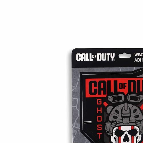 Image of Call of Duty Modern Warfare Ghost Adhesive Vinyl Decal - Call of Duty Sticker for Car, Window or Laptop