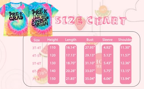 Image of Pre-K Graduation Shirt: Toddler Girls Boys Last Day of School T-Shirt Kids 2026 Preschool Graduation Gift Tops