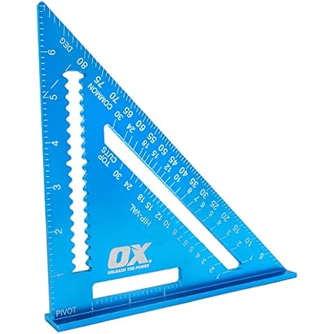 OX Tools Pro 300mm Aluminium Rafters Square Cover