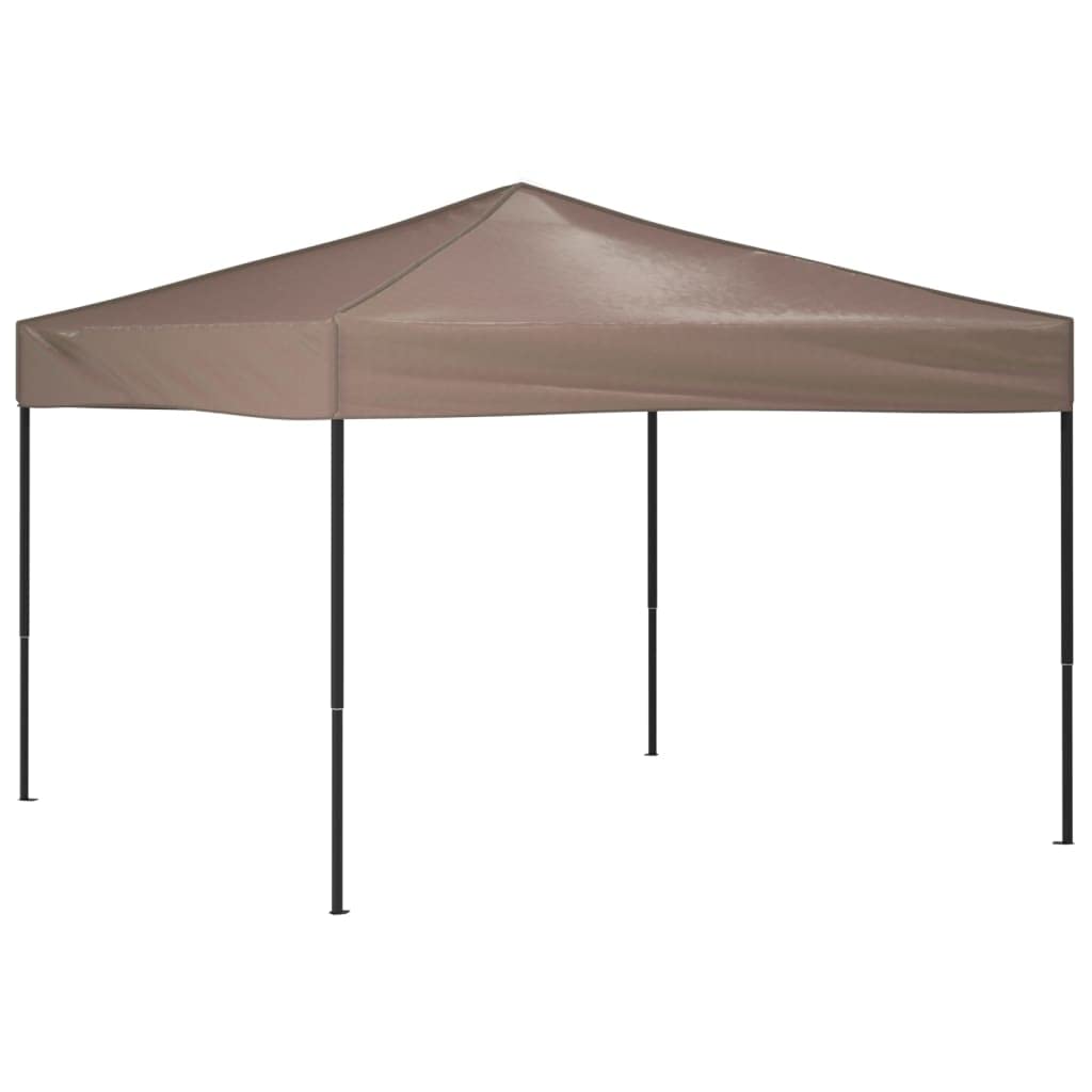 Carpa plegable para fiestas, 3 x 3 m, de tela Oxford 210D con revestimiento plateado, resistente a los rayos UV y al agua, estructura de acero estable, ideal para eventos al aire libre como