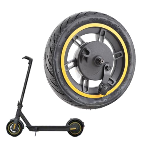 Dioche Roue de trottinette électrique de 25,4 cm, 60 70-6,5, roue avant de scooter avec pneu de rechange pour scooter électrique 9 Max G30 G30 pièces