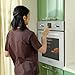Empava Single Gas Wall Oven with 5 Cooking Funcitons, 24 inch Built-in Wall Convection Natural Gas Oven with Mechanical Control Knobs, Digital Display Panel, Stainless Steel