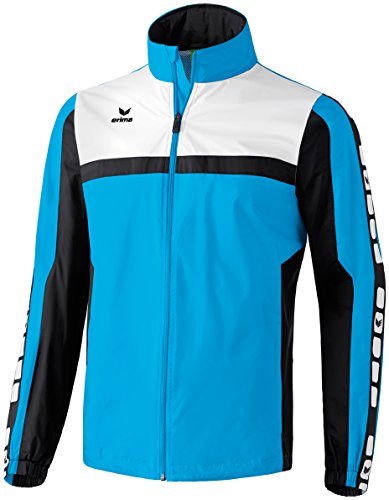 Preisvergleich Produktbild Erima Kinder Classic 5-C Regenjacke, curacao / schwarz / weiß, 128