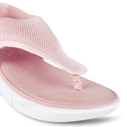 Image of KazarMax FlexiKnit Women Casual Sandal | Breathable | Stylish | Anti-Skid | Durable | Comfortable | Sporty Thong Sandals