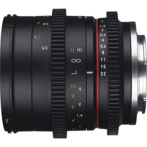 Rokinon cv50?m-e 50?mm t1.3コンパクト高速度Cineレンズfor Sony e-mount、ブラック Amazon | Rokinon CV50M-E 50mm T1.3 コンパクト高速シネレンズ Sony E