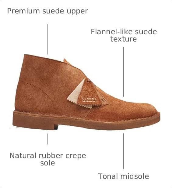 Image of Clarks mens Desert Boot