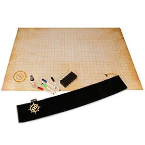 ENHANCE RPG-Gittermatte Tisch-DND-Karte