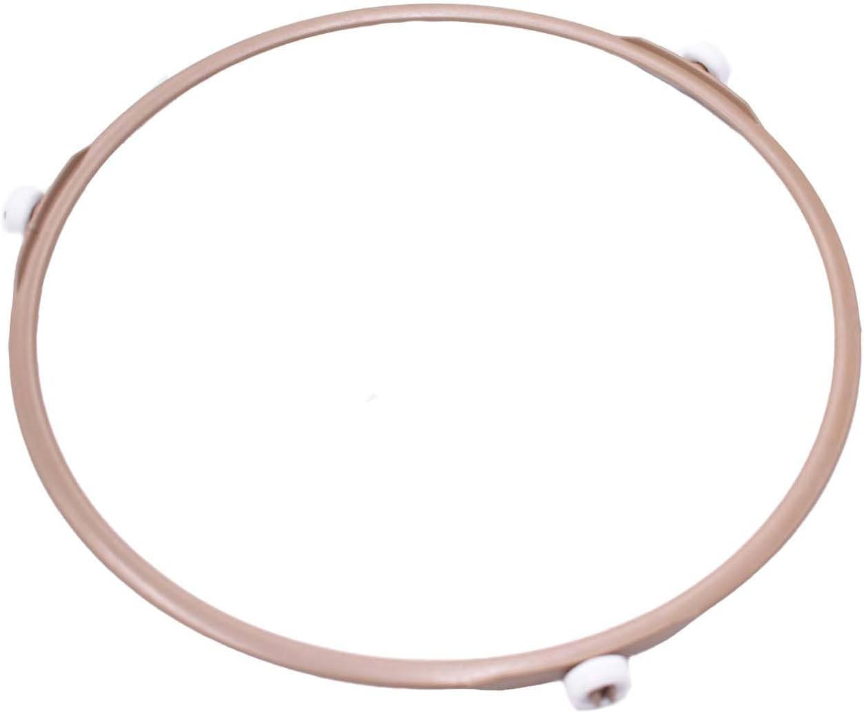 8.7 Inch Microwave Turntable Ring,Rotating Ring Roller,Microwave Oven Tray Support,Middle Glass Plate Tray Support Holder,Replacement Inner Ring,for Microwave Oven Glass Turntable Plate 8.7Inche outside diameter,15mm roller height