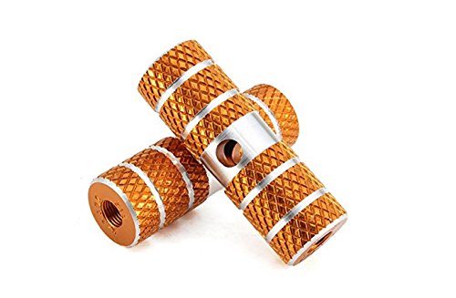 Preisvergleich Produktbild PDHU Fahrrad Pedale Axle Fußrasten für Fahrrad (Gold)