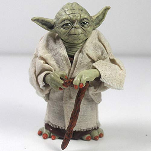 Hclshopsc Star Wars Animación Modelo, Modelo Yoda Estatua, Escritorio Decoración, 13cm