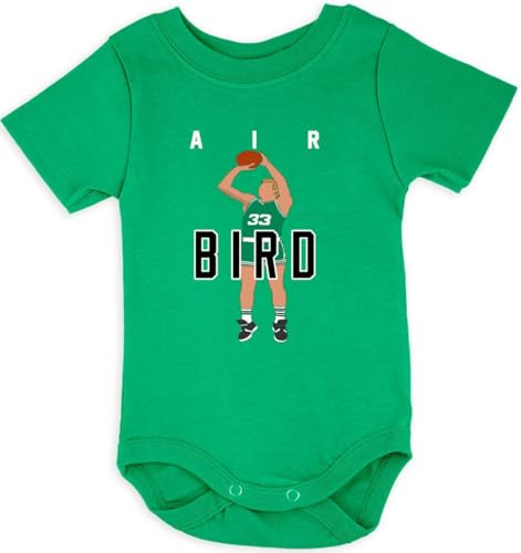 Larry Bird Boston Air 3 Point Baby 1 Piece Short Sleeve