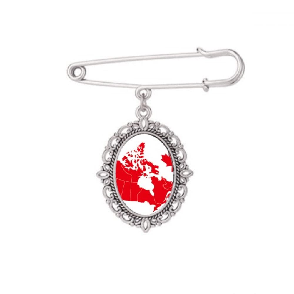 Broche symbole d'érable Canada cadeau pour robe M - 5