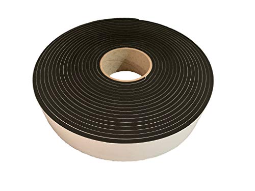 Advanced Acoustics EPDM Resilient Sealant Tape - 50mm Wide by 5mm Thick by 10m Long Roll