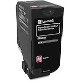 Durée de vie : 2 ans Lexmark 74C1SM0 Cartouche de Toner pour CS720, CS725, CX725 Magenta