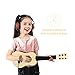 Kids Toy Guitar 6 String,17 inch Guitar Baby Kids Cute Rhyme Developmental Musical Instrument Educational Toy for Toddlers