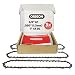 Produktbild Oregon 3-er Pack Stihl Sägekette 3/8 LP Teilung, 0,50 Zoll (1,3 mm) Stärke, für 12 Zoll (30 cm) Führungsschiene, 44 Treibglieder - Halbmeißel Ersatzsägekette für Stihl, Husqvarna und mehr