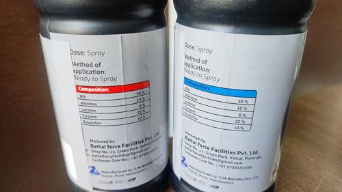 Image of Kitto Ant Spray and Kitto Cockroach Killer Spray,Eco-Friendly killer,Non-Toxic,Fast and Convenient for Home, Kitchen, and Office, Human & Pet Friendly with Refreshing Fragrance (500 ml -Pack of 2)