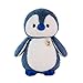 LULE Simpatico peluche peloso pinguino bambola – cuscino morbido animale farcito da 24,8 cm – figurine di animali decorazione auto vacanza Oranment – regalo di compleanno per ragazze per bambini