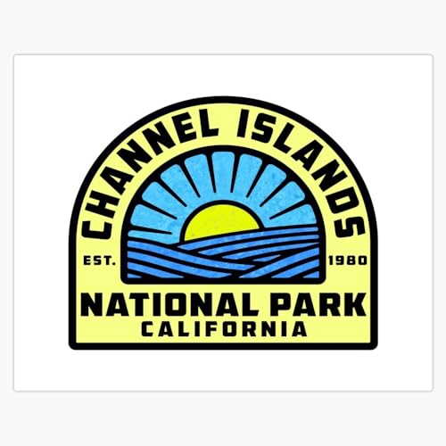 CHANNEL ISLANDS NP California Water Bottle Decal