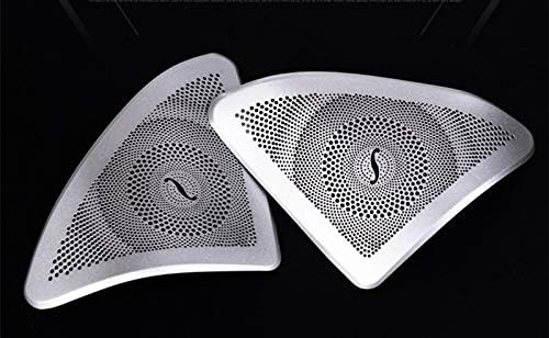 Interior Car Door Audio Speaker Frame Trim Cover 2pcs for Mercedes-Benz S Class W222 2014-2019