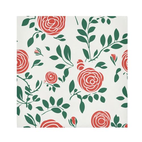 Servilletas de Tela Vintage con Diseño Floral 6 Unidades miniatura 1