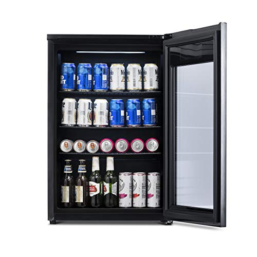 Newair NBF125BK00 125 Can Beer Froster, Mini Fridge, Small Drink Dispenser Machine, Freestanding Beer Freezer, Refrigerator And Cooler In Black thumb #12