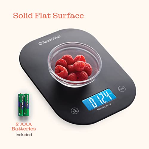 Digital Kitchen Food Scale - Lcd Display Weight In Grams, Kilograms, Ounces, Fl Ounces, Milliliters, And Pounds Perfect For Precise Measurements, Baking, Cooking, Meal Prep, Weight Loss, #TOP2