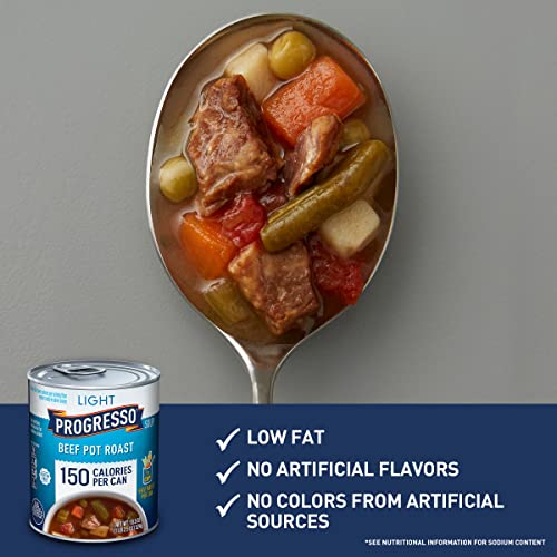 Image of Progresso Light, Beef Pot Roast Soup, Gluten Free, 18.5 oz. (Pack of 5)