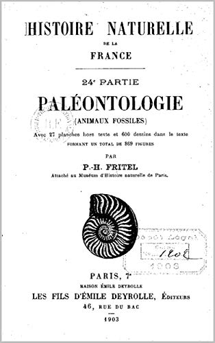 Télécharger Paléontologie (animaux fossiles) livre En ligne