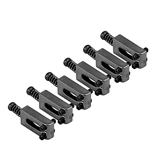 6 Piezas Accesorio para Guitarra, Sillines de Guitarra Sillín Universal para Sillines de Eléctrica,...